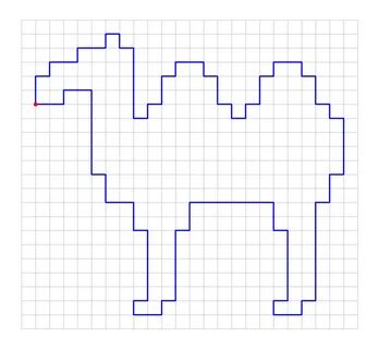 Графический диктант по клеточкам Квесты Дома Дзен