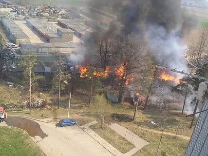 Пожар в одинцово сейчас