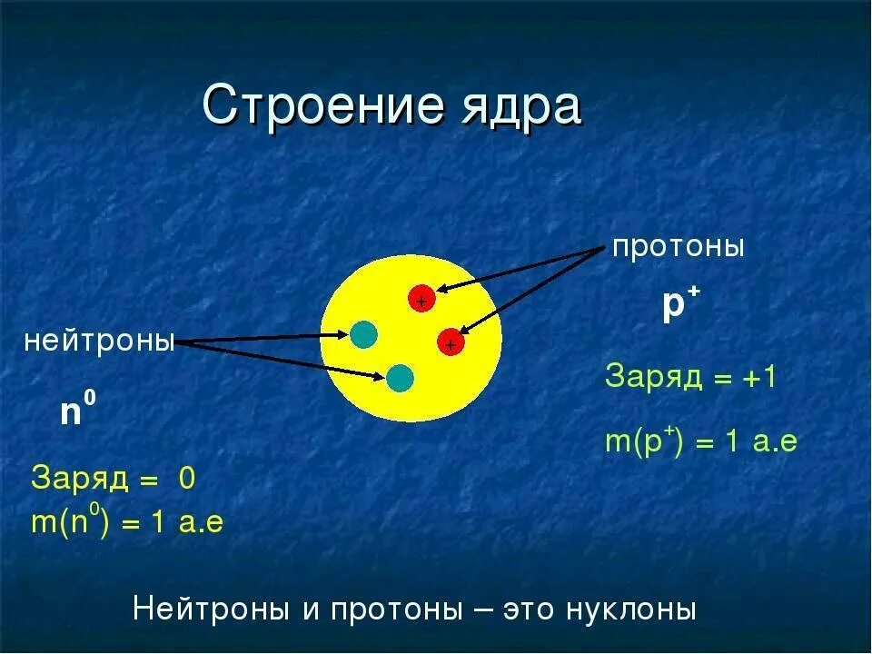 Из каких химических элементов состоит ядро. Строение ядра протоны и нейтроны. Протоны и нейтроны в ядре. Структура атомного ядра Протон. Строение атома протоны нейтроны.