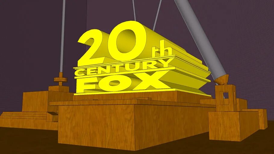 20th fox 3d. 20 Век Фокс 1994. 3д 20 век Фокс. 20th Century Fox Sketchfab. 20 Век Фокс логотип.