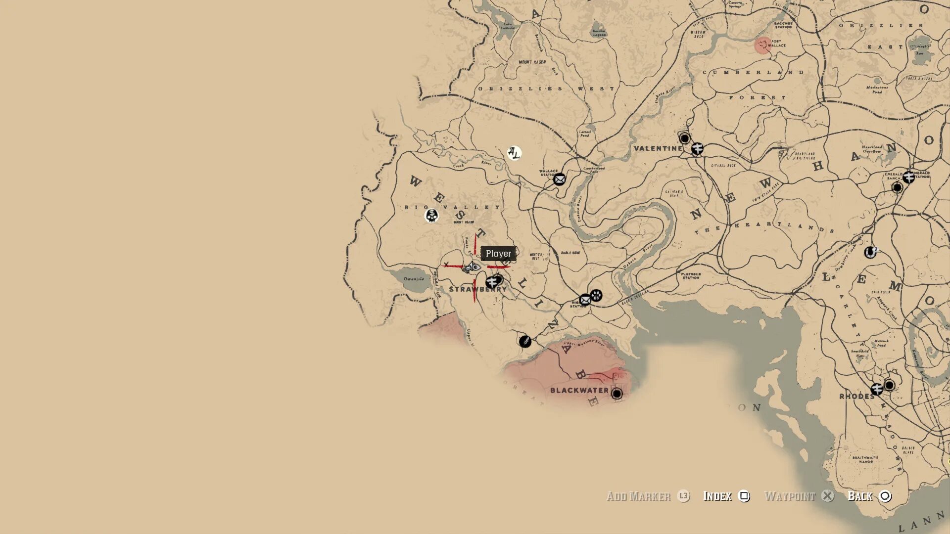 Как помечать цели в рдр. Рдр 2 на карте сша. red dead redemption 2 манито гладе. строберри rdr2. rdr 2 гуарма.
