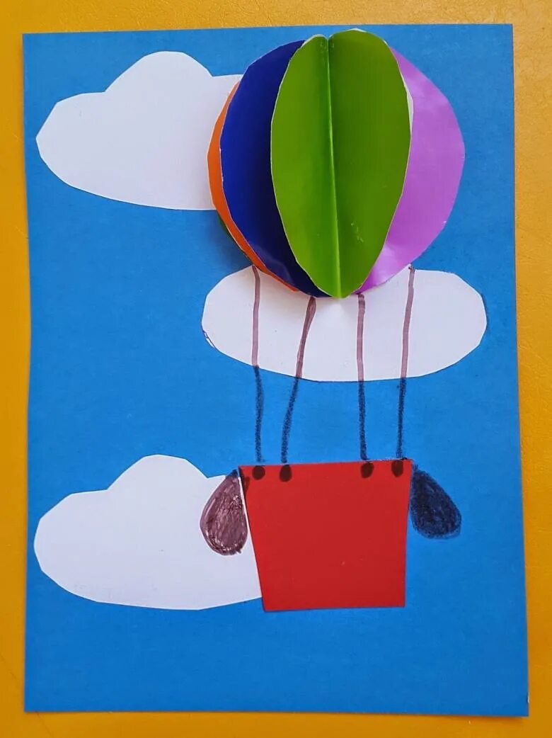 интересные поделки для детей. поделки из цветной бумаги. продделка из цветнойбумаги. аппликация. легкие аппликации для детей.