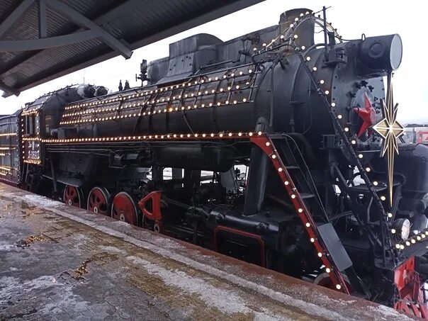 Christmas retro - Ivanovo - Shuya train. 2022 Иваново Пешком по Иванову VK