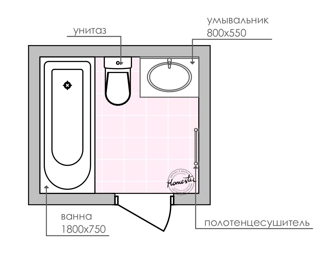 Комната размеры 4 на 4