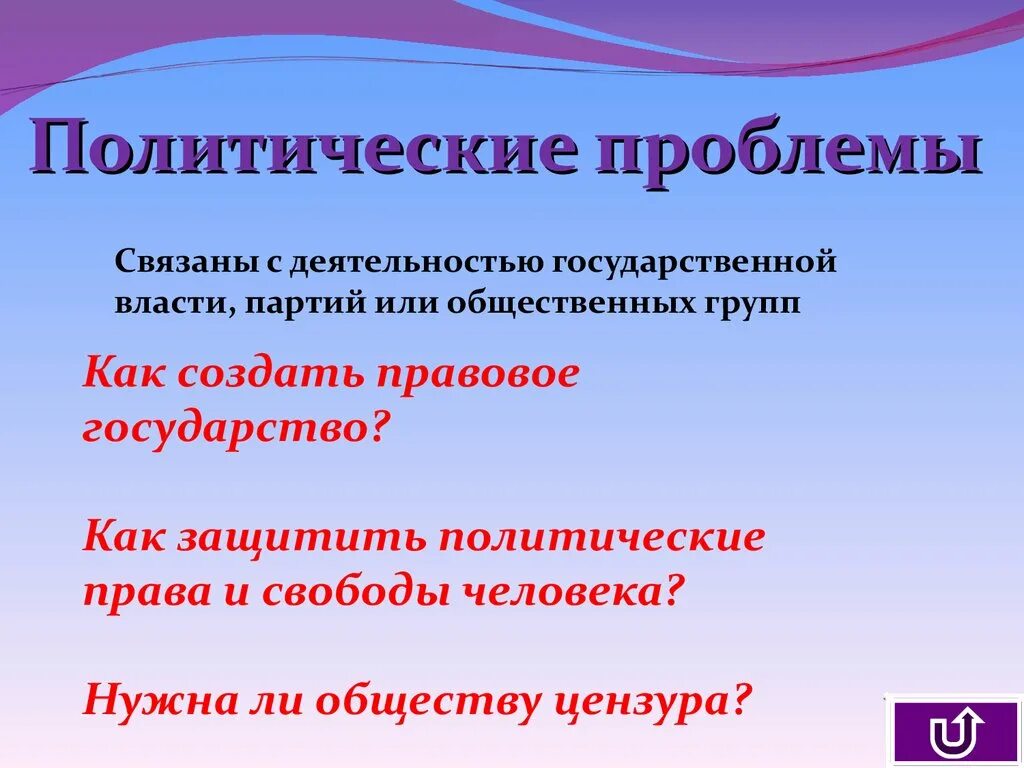 Политическая проблема. Политические проблемы общества. Политические проблемы примеры. Проблемы политологии.