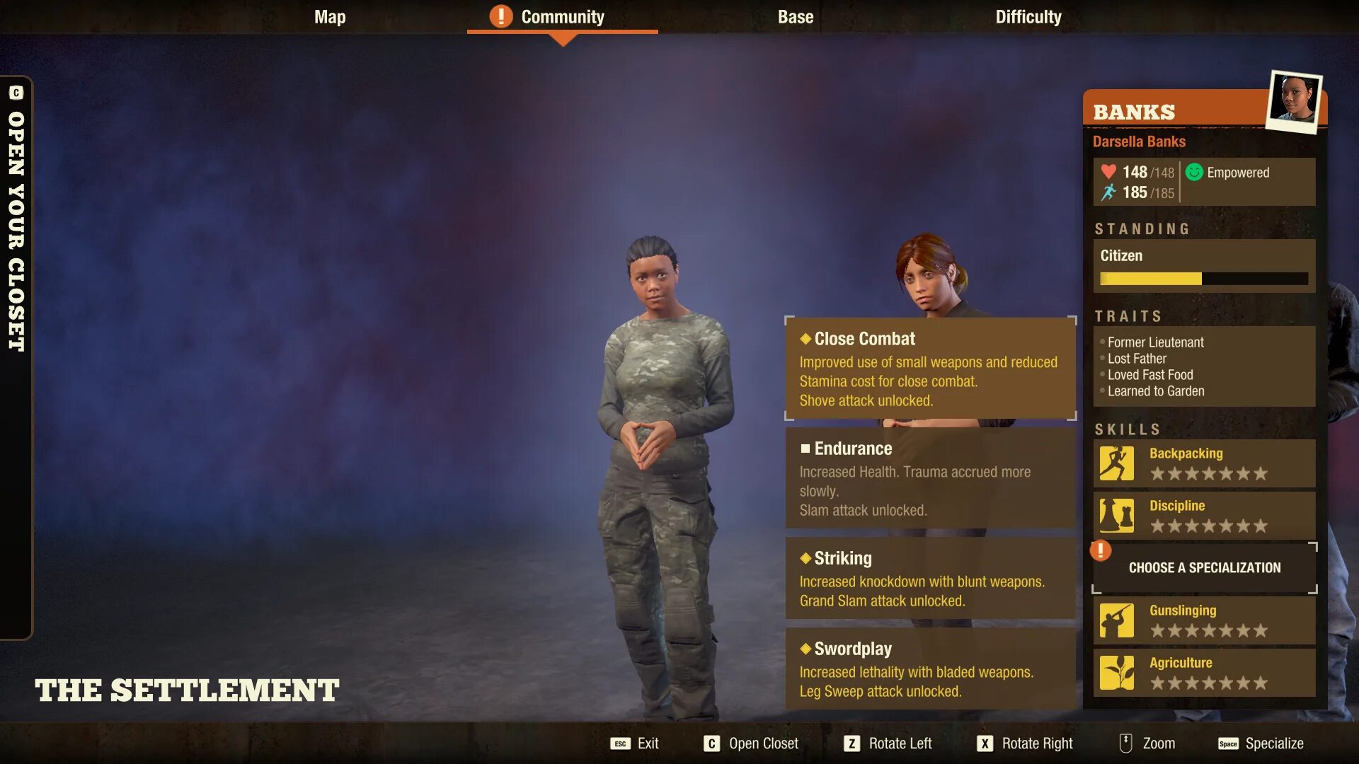Как назначить лидера state of decay 2. State of decay 2 персонажи. state of decay 2 системные требования. state of decay 2 таблица навыков в эксел.