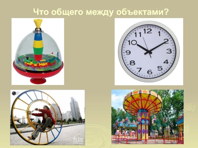 Что общего 4 в 1. Что общего между этими объектами.