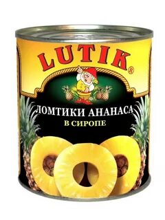 Банка консервированных ананасов
