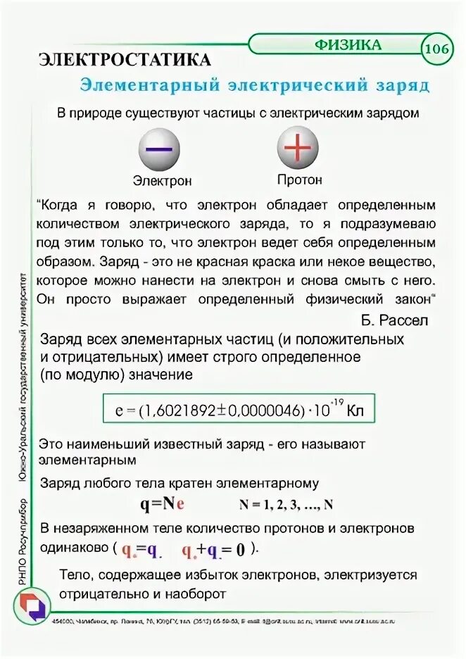 Частицы несущие элементарный заряд. Частицы несущие элементарный заряд