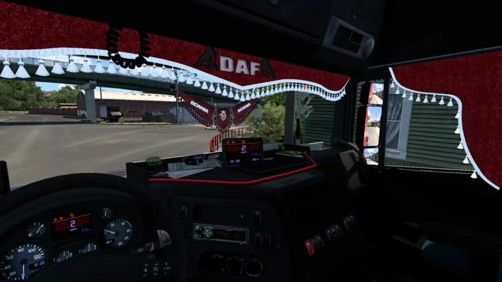 Мод етс 2 оплетка даф. Мод на daf 105 фс 22. даф 95 xf етс 2 салон.