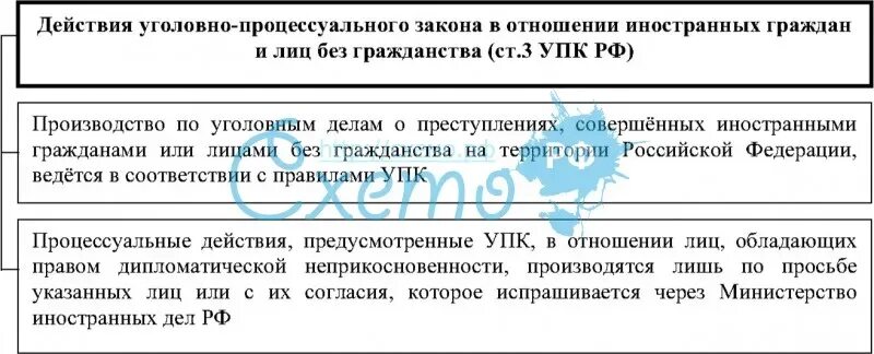 221 упк рф. Особенности действия уголовно процессуального закона в пространстве. Действие уголовно процессуального закона в отношении лиц. Действие уголовного закона в отношении иностранных граждан. Действие уголовно-процессуального закона во времени.