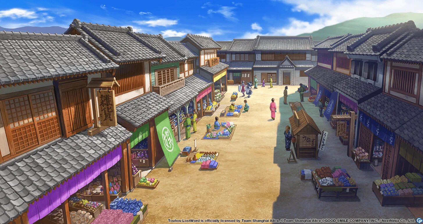 Touhou Village. Touhou Human Village. Touhou Village Art. Arts Villags.