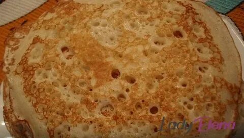 Блины на каше с дрожжами