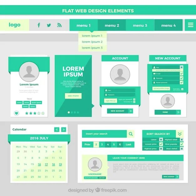 Site elements