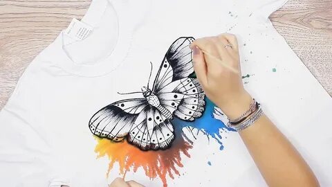 Рисование на одежде как называется