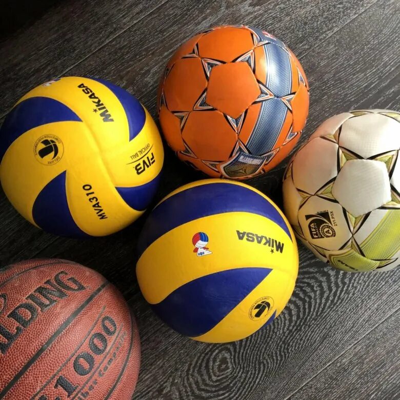 Мячи футбольные волейбольные баскетбольные