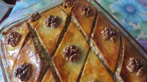 Как приготовить пахлаву с орехами