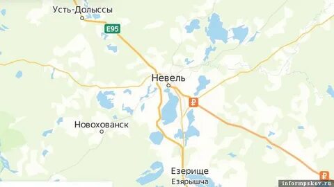 Псков невель расстояние