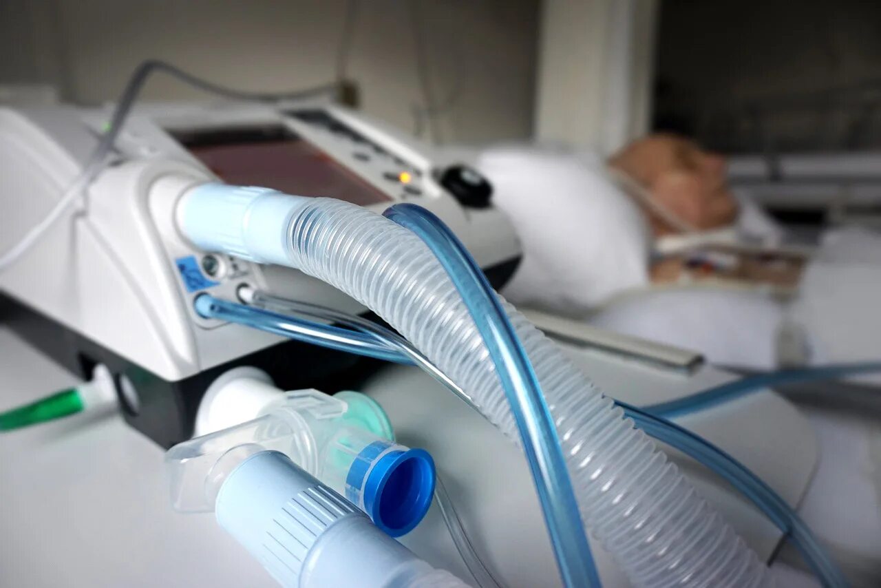 Концентратор кислорода для ИВЛ. Аппарат ИВЛ В больнице.
