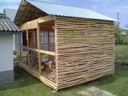 Беседка своими руками из подручных материалов