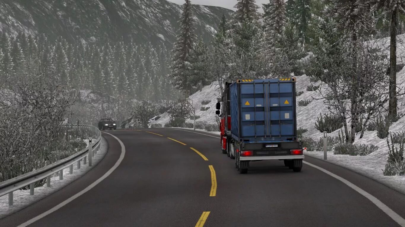 Евро трак симулятор мод зима. Euro truck simulator 2 winter. euro truck simulator 1 зима. етс 2 зима. euro truck simulator 2 ультра графика.