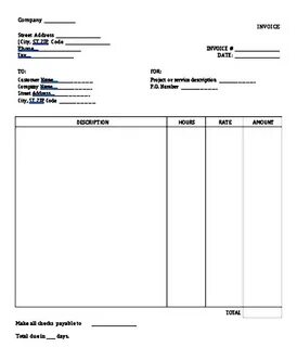 Invoice address