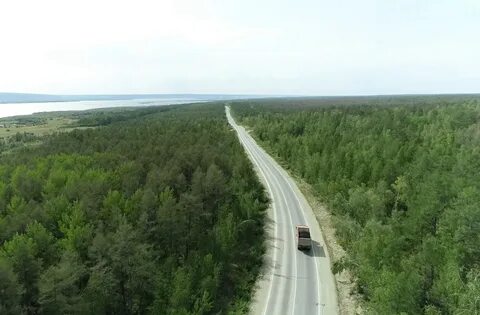 Дорога через лену