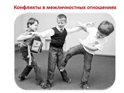 Конфликтное поведение школьника