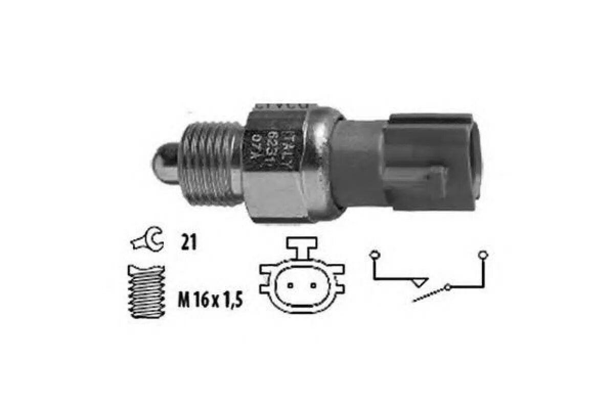 датчик заднего хода альмера