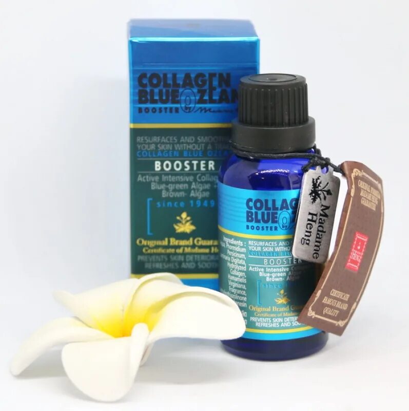 Тающий коллаген. Сыворотка мадам Хенг. Madame Heng Collagen Blue Ozen 30 ml, жидкий коллаген для лица. Мадам Хенг сыворотка с коллагеном. Коллагеновая сыворотка «Collagen Blue Ozean» от Madame Heng.