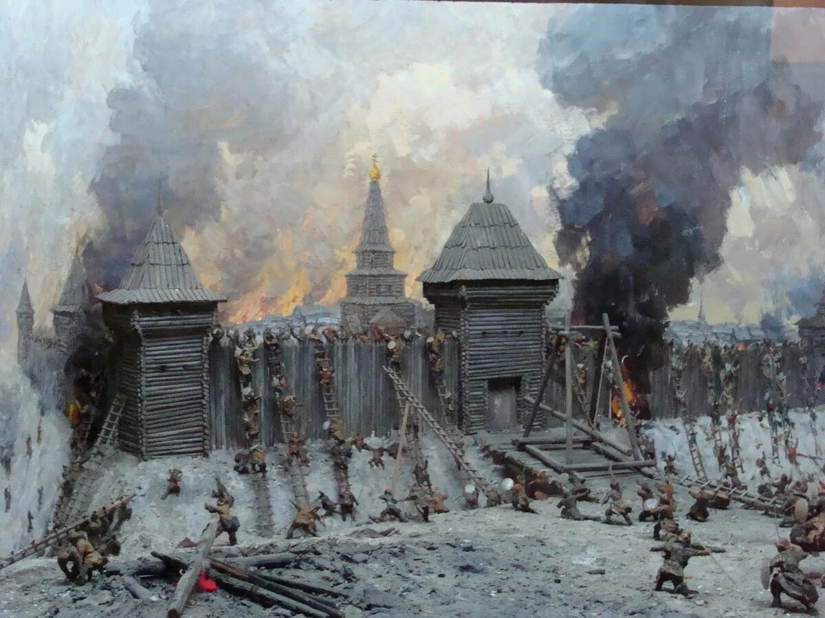 Осада москвы. Штурм москвы батыем. штурм монголами владимира. осада оборона рязани 1237. диорама взятие владимира монголо-татарами.