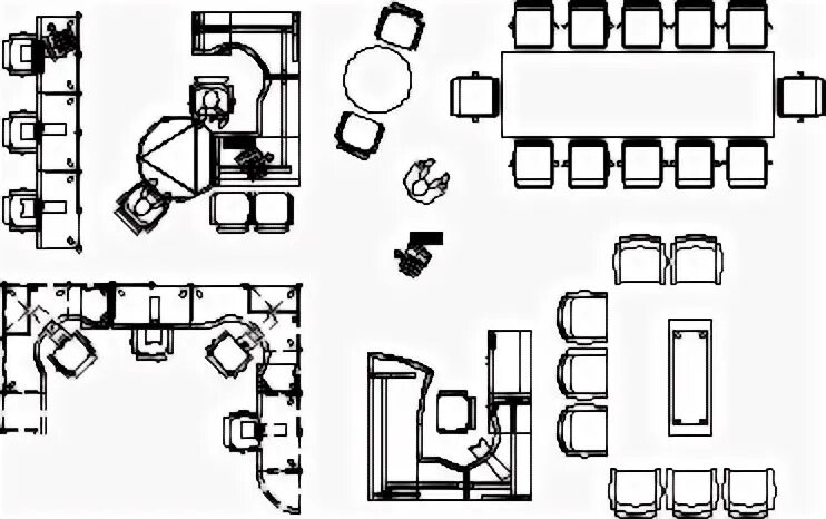 interior design floor plan symbols. top view furniture. cad symbol. vector furni