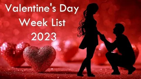 Gifts For Each Day Of Valentine's Week 2023