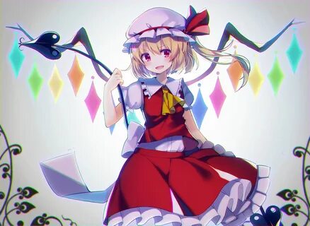 Desktop HD wallpaper: Anime, Flandre Scarlet, Touhou free download backgrou...