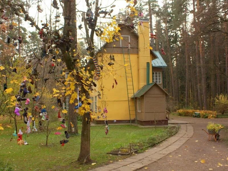 Поселок чуковский. Дом-музей чуковского в переделкино. музей чуковского в переделкино. дача чуковского в переделкино. чуковский дом музей в переделкино чудо дерево.