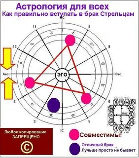 Стрелец даты совместимость