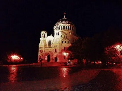 Световое шоу в кронштадте