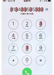 Ответы на экране телефона