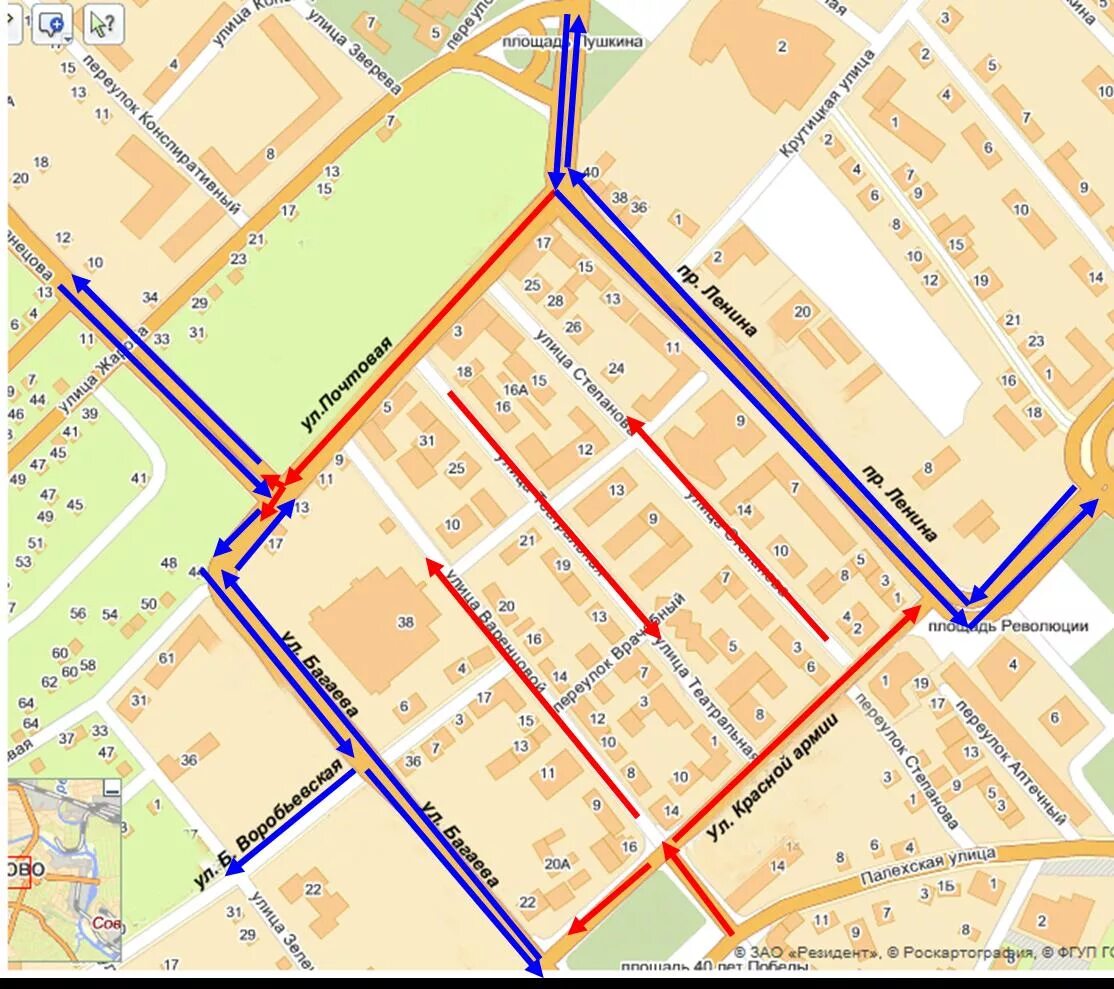 Движение городского в реальном времени. Улица с односторонним движением. Одностороннее движение схема. Одностороннее движение на карте. Улицы с односторонним движением в Пушкине.