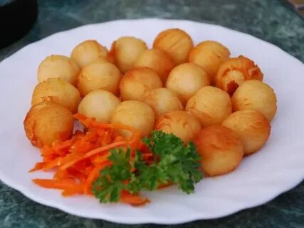 Картофельные шарики из пюре