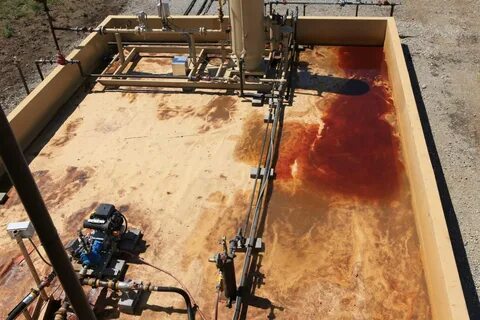 Розлив нефтепродуктов