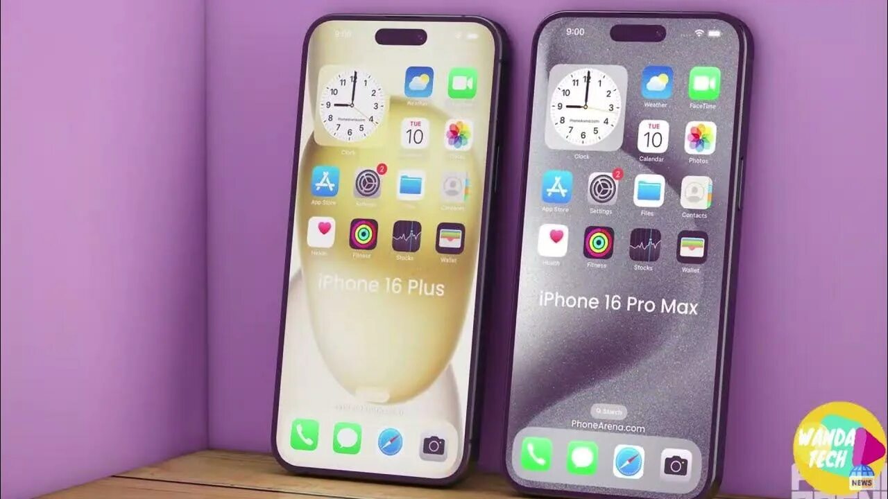 Раскрыты все цвета моделей iPhone 16