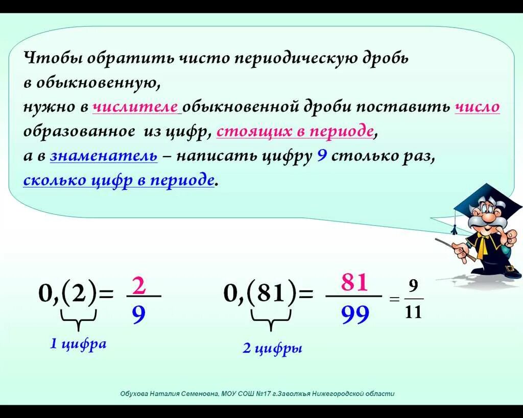 Как можно представить 2 3