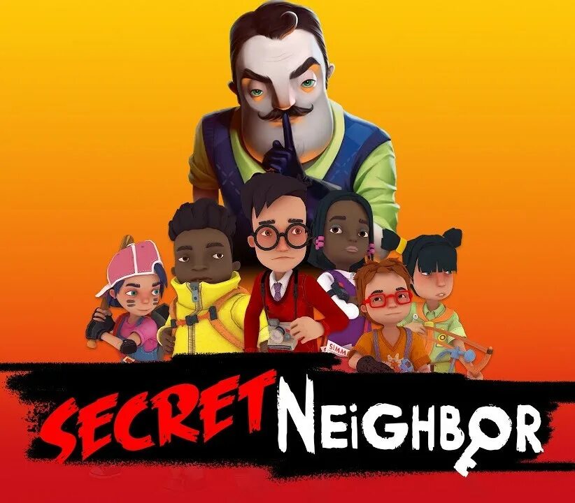 That s not my neighbor стим. Secret Neighbor стим. Secret Neighbor обложка. Secret Neighbor Мясник. Secret Neighbor (PC).