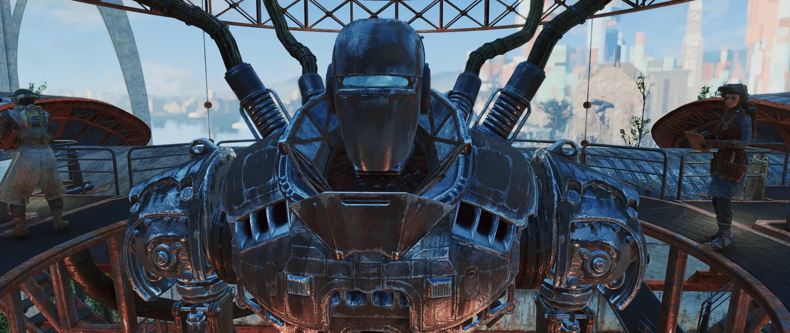 Fallout либерти прайм. Liberty prime fallout 4. фоллаут 4 робот прайм. fallout робот либерти прайм. либерти прайм fallout 3.