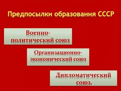 Предпосылка воспитания
