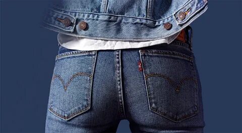 Джинсовый levis