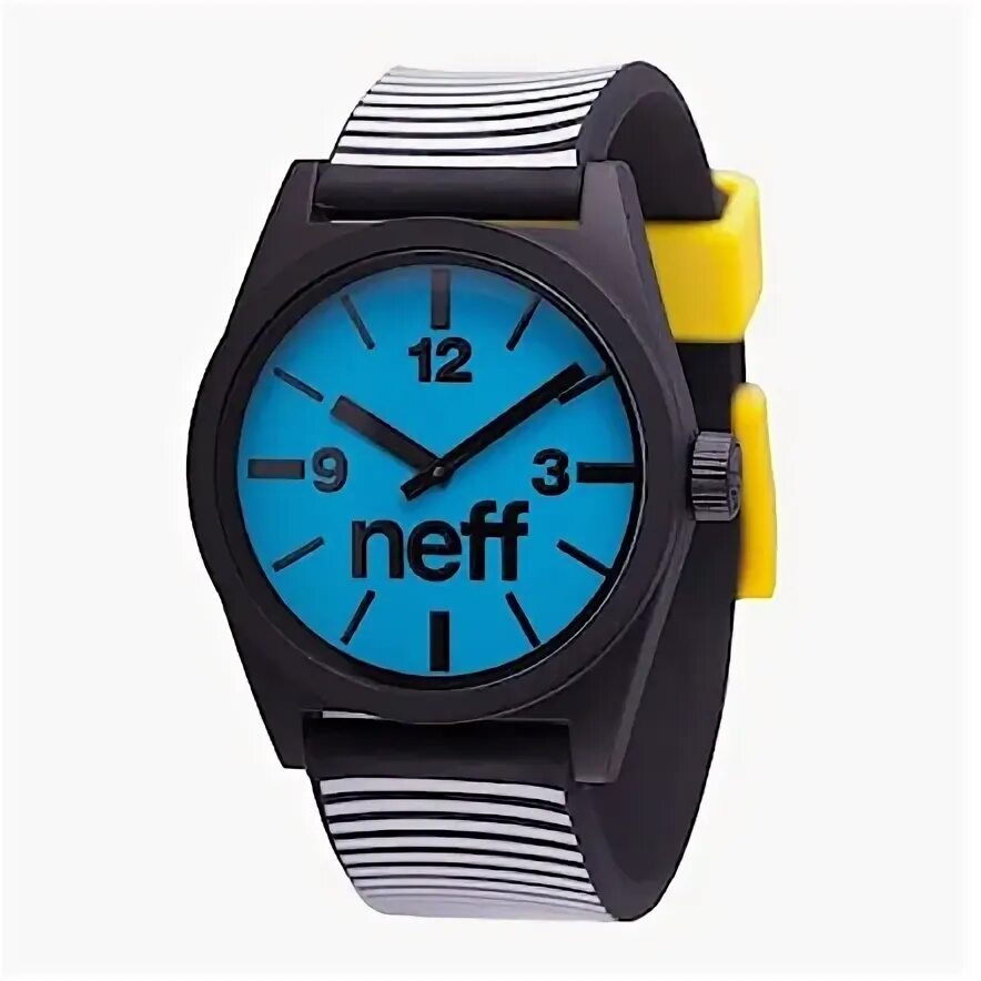 Watch daily video code. Наручные часы neff daily black stripe. наручные часы neff duece cyan/black.