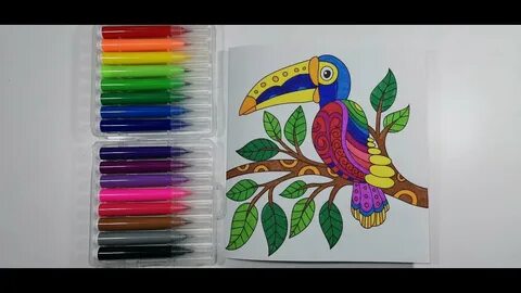 Раскрашиваем фломастерами красиво