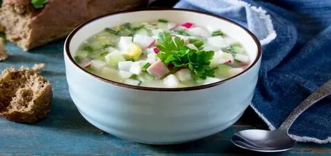 Окрошка рецепт с хреном и горчицей